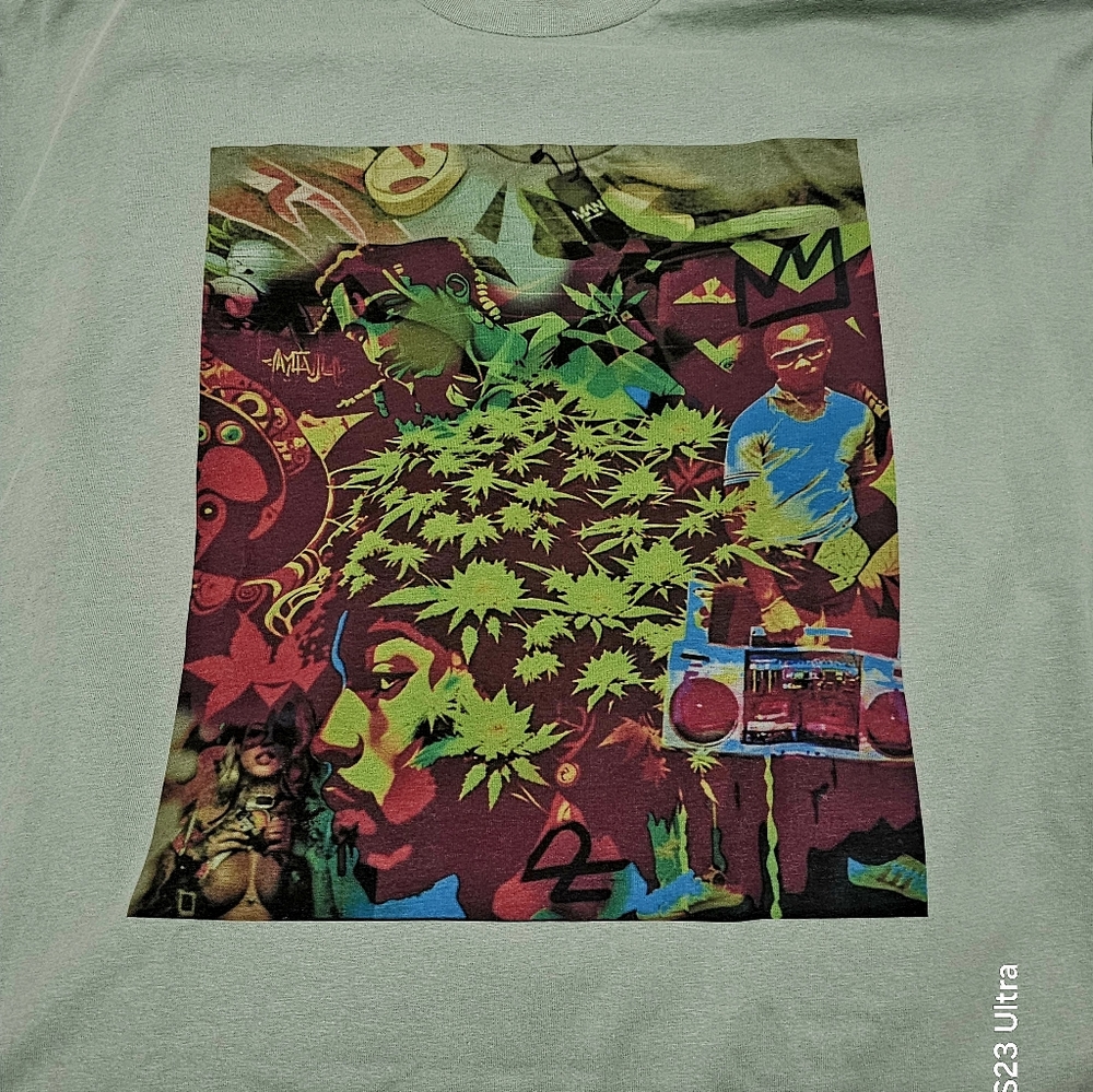 Reckoning brand short sleeve tee, custom tee, 100% cotton, dtg brother gsx,